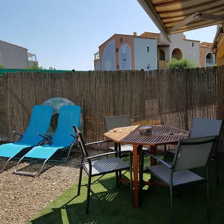 Apartamento Rez De Jardin, 100 Metres Plage Rochelongue *